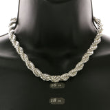 Mi Amore Adjustable Fashion-Necklace Silver-Tone