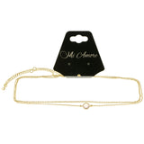 Mi Amore Adjustable Multiple-Necklace-Set Gold-Tone/Pink