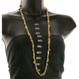 Mi Amore Adjustable Statement-Necklace Gold-Tone