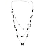 Mi Amore Adjustable Statement-Necklace Multicolor/Silver-Tone