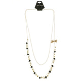 Mi Amore Bow Statement-Necklace Multicolor/Gold-Tone