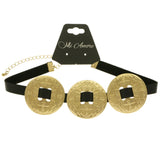 Mi Amore Choker-Necklace Gold-Tone/Black