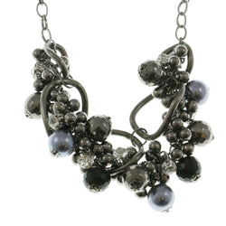 Mi Amore Adjustable Statement-Necklace Multicolor/Silver-Tone