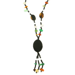 Mi Amore Beaded-Necklace Multicolor/Black