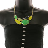 Mi Amore Necklace-Earring-Set Multicolor/Gold-Tone