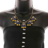 Mi Amore Fashion-Necklace Multicolor/Gold-Tone