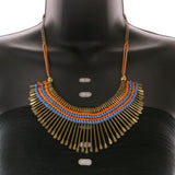 Mi Amore Fashion-Necklace Multicolor/Gold-Tone