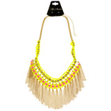 Mi Amore Tassel Fashion-Necklace Multicolor/Gold-Tone