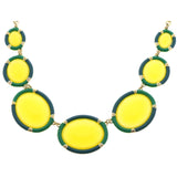 Mi Amore Necklace-Earring-Set Gold-Tone/Multicolor