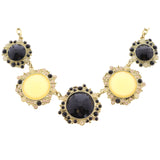 Mi Amore Necklace-Earring-Set Gold-Tone/Multicolor