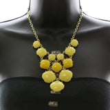 Mi Amore Necklace-Earring-Set Gold-Tone/Yellow