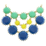 Mi Amore Necklace-Earring-Set Gold-Tone/Multicolor