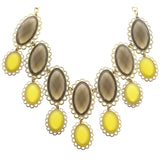 Mi Amore Necklace-Earring-Set Gold-Tone/Multicolor