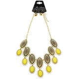 Mi Amore Necklace-Earring-Set Gold-Tone/Multicolor