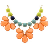 Mi Amore Necklace-Earring-Set Gold-Tone/Multicolor