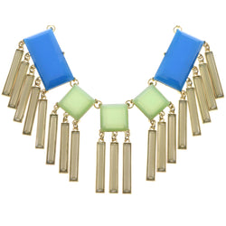 Mi Amore Necklace-Earring-Set Gold-Tone/Multicolor