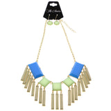 Mi Amore Necklace-Earring-Set Gold-Tone/Multicolor