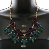 Mi Amore Necklace-Earring-Set Gold-Tone/Multicolor