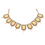 Mi Amore Necklace-Earring-Set Gold-Tone/Multicolor