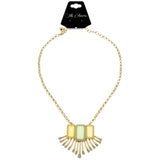 Mi Amore Fashion-Necklace Gold-Tone/Multicolor