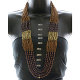 Mi Amore Statement-Necklace Gold-Tone/Multicolor