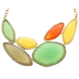 Mi Amore Necklace-Earring-Set Gold-Tone/Multicolor