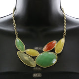 Mi Amore Necklace-Earring-Set Gold-Tone/Multicolor