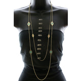 Mi Amore Necklace-Earring-Set Gold-Tone/Multicolor