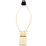 Mi Amore Necklace-Earring-Set Gold-Tone/White