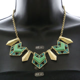 Mi Amore Necklace-Earring-Set Gold-Tone/Multicolor