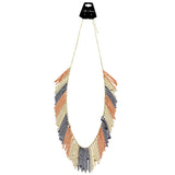 Mi Amore Long-Necklace Gold-Tone/Multicolor