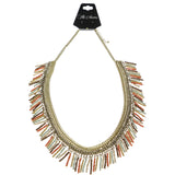 Mi Amore Fashion-Necklace Gold-Tone/Multicolor