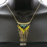 Mi Amore Fashion-Necklace Gold-Tone/Multicolor