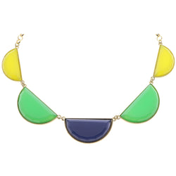 Mi Amore Necklace-Earring-Set Gold-Tone/Multicolor