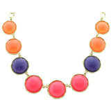 Mi Amore Necklace-Earring-Set Gold-Tone/Multicolor