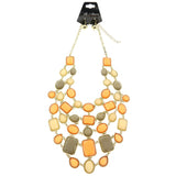 Mi Amore Necklace-Earring-Set Gold-Tone/Multicolor