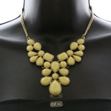 Mi Amore Necklace-Earring-Set Gold-Tone/Yellow