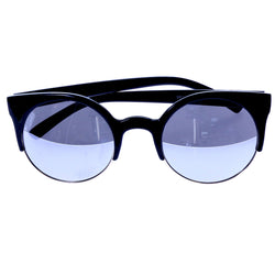 Mi Amore UV protection Scratch resistant Round-Sunglasses Black & Gray