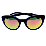 Mi Amore UV protection Scratch resistant Round-Sunglasses Black