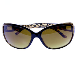 Mi Amore UV protection Leopard print Goggle-Sunglasses Brown & Yellow