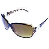 Mi Amore UV protection Leopard print Goggle-Sunglasses Brown & Yellow