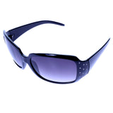 Mi Amore UV protection Square-Sunglasses Black/Purple