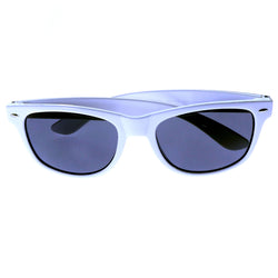 Mi Amore UV protection Vintage Style Sunglasses White/Gray
