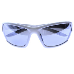 Mi Amore UV protection Semi-Rimless-Sunglasses White/Gray
