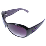 Mi Amore UV protection Oversize-Sunglasses Black/Purple