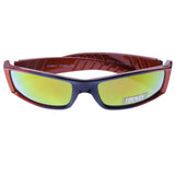 Mi Amore UV protection Las Vegas logo Sport-Sunglasses Orange & Yellow