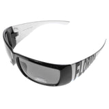 Mi Amore UV protection Florida logo Sport-Sunglasses Black & White