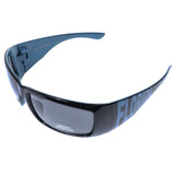 Mi Amore UV protection Florida logo Sport-Sunglasses Black & Blue
