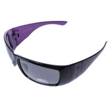 Mi Amore UV protection Florida logo Sport-Sunglasses Black & Purple