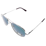 Mi Amore UV protection Shatter resistant Polycarbonate Aviator-Sunglasses Gold-Tone & Green